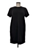 Member's Mark Solid Black Gray Casual Dress Size M - photo 1