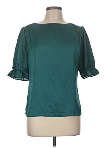 Ann Taylor LOFT Outlet Short Sleeve Blouse (view 1)