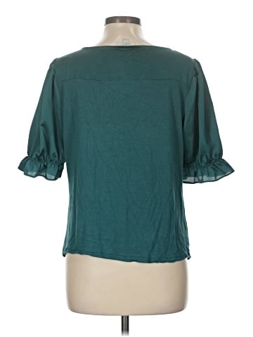 Ann Taylor LOFT Outlet Short Sleeve Blouse (view 2)