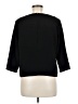 W by Worth Color Block Black 3/4 Sleeve Top Size 8 - photo 2