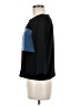 W by Worth Color Block Black 3/4 Sleeve Top Size 8 - photo 5