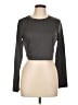 Shein Gray Long Sleeve T-Shirt Size 12 - photo 1