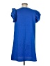 Emery Rose 100% Polyester Solid Blue Casual Dress Size M - photo 2