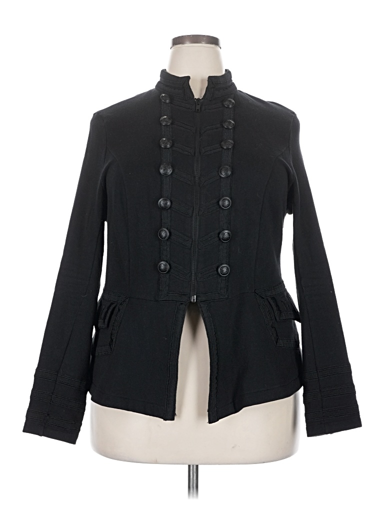 Pre-owned Torrid Jacket In Black