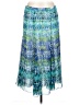 TanJay Print Blue Casual Skirt Size 10 (petite) - photo 1