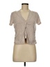 Zara Tan Short Sleeve Top Size M - photo 1