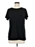 Automet Solid Black Short Sleeve T-Shirt Size M - photo 1