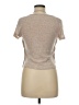 Zara Tan Short Sleeve Top Size M - photo 2