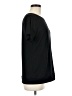 Automet Solid Black Short Sleeve T-Shirt Size M - photo 4