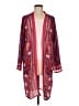 Unbranded Burgundy Kimono Size M - photo 1