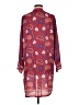 Unbranded Burgundy Kimono Size M - photo 2