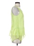 Express 100% Silk Green Sleeveless Silk Top Size S - photo 4