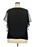 I.N. Studio 100% Polyester Black Short Sleeve Blouse Size 2X - photo 2