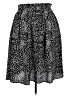 Lularoe Animal Print Black Casual Skirt Size 2X - photo 2