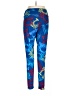 Unbranded Graphic Blue Leggings Size L (estimated) - photo 2
