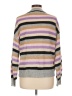 Andree by UNIT 100% Acrylic Stripes Purple Pullover Sweater Size L - photo 2