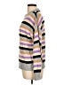 Andree by UNIT 100% Acrylic Stripes Purple Pullover Sweater Size L - photo 5