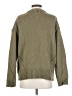 Zara Solid Green Pullover Sweater Size S - photo 2