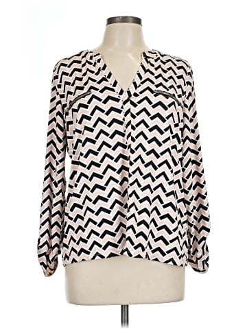 NY Collection Long Sleeve Blouse (view 1)