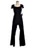 Adrianna Papell Solid Black Jumpsuit Size 4 - photo 1