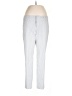 G.H. Bass & Co. Stripes White Gray Casual Pants Size 10 - photo 1