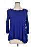 Misia Blue 3/4 Sleeve Top Size XL (petite) - photo 1