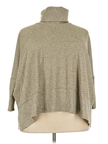 Hudson Gray Poncho (view 1)