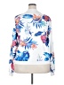 Unbranded Print White Ivory Track Jacket Size 2X - photo 2