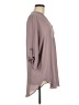 Lush Gray 3/4 Sleeve Blouse Size L - photo 4