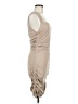Topshop Solid Tan Cocktail Dress Size 8 - photo 4