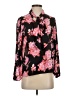J.Crew Floral Black 3/4 Sleeve Blouse Size XS - photo 1
