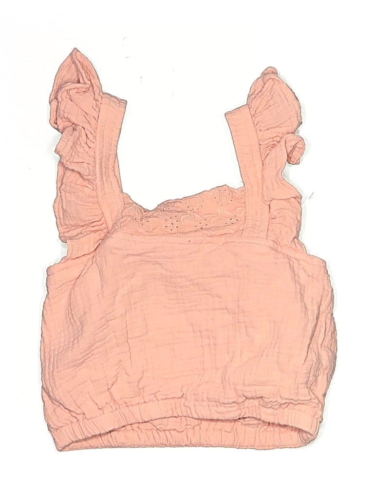 Pre-owned Bearpaw Kids' Sleeveless Blouse In Pink