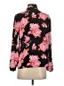 J.Crew Floral Black 3/4 Sleeve Blouse Size XS - photo 2