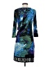 Julie Dillon Print Blue Cocktail Dress Size 4 - photo 2