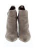 Steve Madden 100% Leather Gray Tan Ankle Boots Size 8 1/2 - photo 2