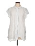 Masai Silver Sleeveless Button-Down Shirt Size L - photo 1