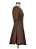 Bar III Polka Dots Brown Casual Dress Size S - photo 4