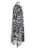 Kasper Graphic Silver Casual Dress Size M - photo 4