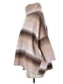 Ann Taylor LOFT Stripes Pink Poncho Size S - photo 5