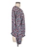 Molly Bracken 100% Polyester Stripes Red Blue Long Sleeve Top Size M - photo 4