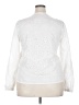 Unbranded 100% Polyester White Ivory Long Sleeve Blouse Size 2X - photo 2