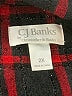 Cj Banks Plaid Red Blazer Size 2X - photo 6