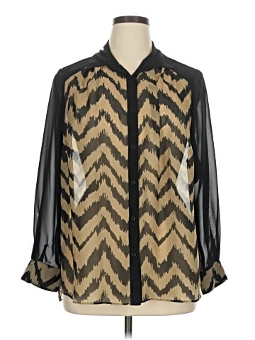 AGB 3/4 Sleeve Blouse (view 1)