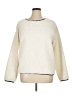 Dylan 100% Polyester Tweed Ivory Pullover Sweater Size XL - photo 1