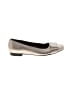 Talbots Metallic Silver Gold Flats Size 7 (narrow) - photo 1