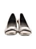 Talbots Metallic Silver Gold Flats Size 7 (narrow) - photo 2