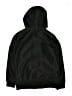 The Children's Place 100% Polyester Solid Black Windbreaker Size 10 - 12 - photo 2