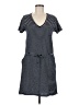 Weekend 100% Cotton Stripes Black Casual Dress Size M - photo 1