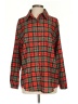 Jess Lea 100% Polyester Plaid Red Long Sleeve Blouse Size S - photo 1