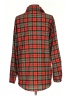 Jess Lea 100% Polyester Plaid Red Long Sleeve Blouse Size S - photo 2